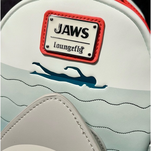 Loungefly Jaws Universal Studios exclusive Mini Backpack - Picture 2 of 9